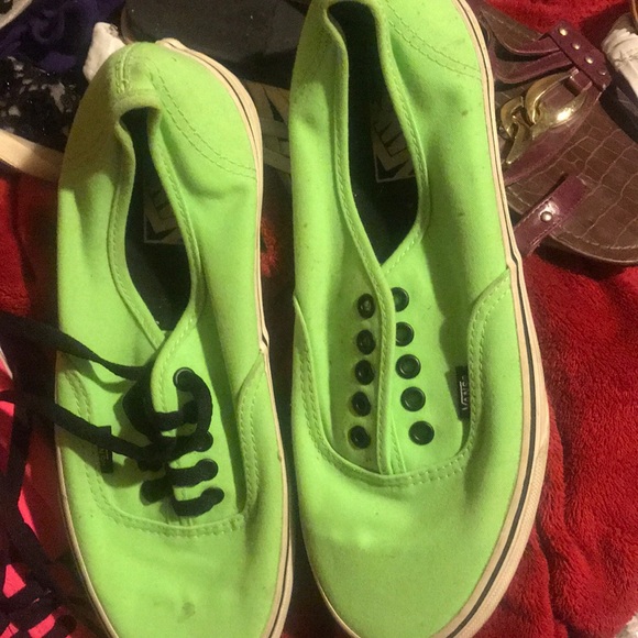 Neon pink/green vans bundle . - Picture 2 of 2